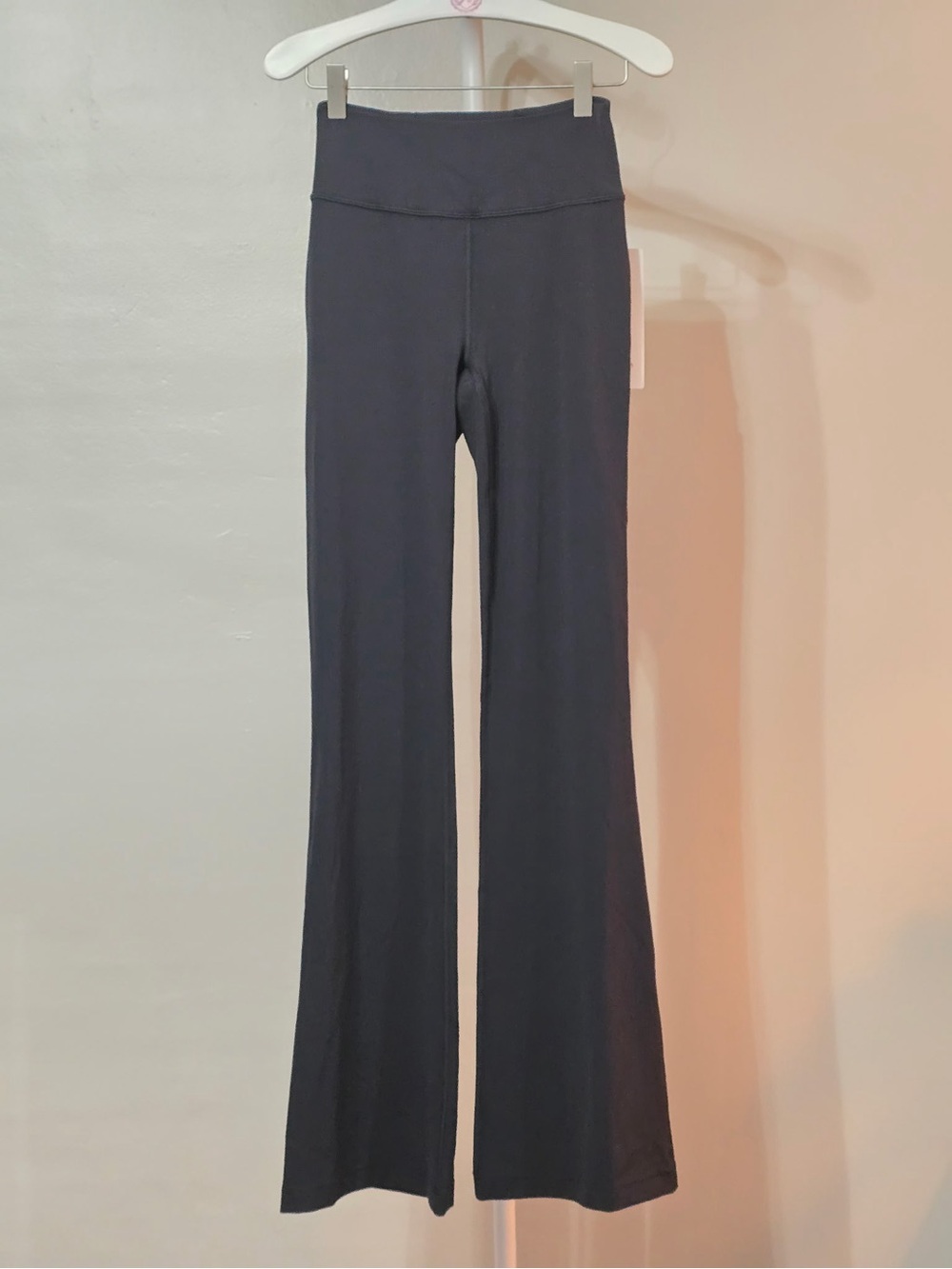 NWT Lululemon Groove Nulu High-Rise Flared Pant Regular Black Size 4